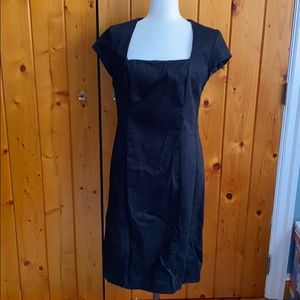 LAST CHANCE H&M Taylored Black dress, square neckline